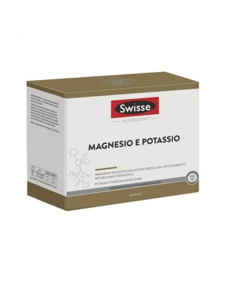 Swisse Magnesio e Potassio 24 Bustine (Lunga Scadenza)