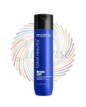 Matrix Total Results Brass Off Shampoo 300 ml (Neutralizza i Riflessi Caldi)