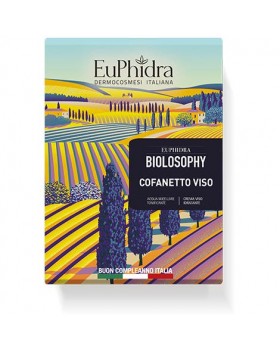 Euphidra Biolosophy Cofanetto Viso Acqua Micellare 200ml + Crema Viso Idratante 50ml