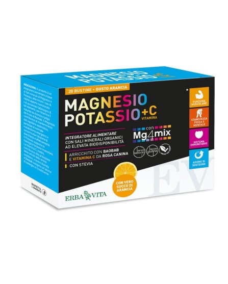 MAGNESIO E POTASS +VIT C20BUST