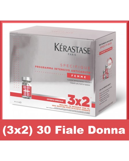 Fiale Anticaduta 30 x 6 ml Donna (Formato Convenienza 3x2)