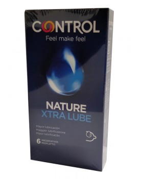 Control New Natural 2,0 Xtra Lube 6 Pezzi