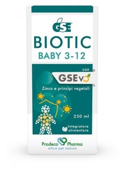 Gse Biotic Baby 3-12 250 ml (Nuovo - Lunghissima Scadenza)