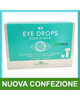 Gse Eye Drops Click Gocce - 10 Pipette da 0,5 ml [Nuovo - Lunghissima Scadenza]