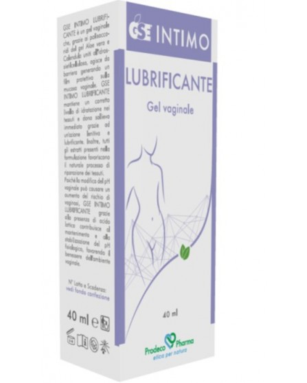 Gse Intimo Lubrificante 40Ml [Nuovo - Lunghissima Scadenza]