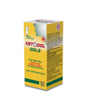 Ketodol Gola Soluzione Orale Spray 15Ml