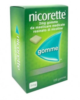Nicorette 105 Gomme Masticabili 2Mg  (Nuova Confezione)
