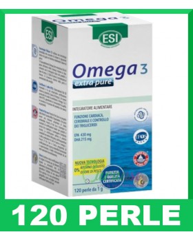 Esi Omega 3 Extra Pure 120 Perle (Senza Ritorno di Sapore)