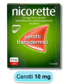 Nicorette 7 Cerotti Transdermici 10 Mg per 16 Ore (Originali - Lunga Scadenza)
