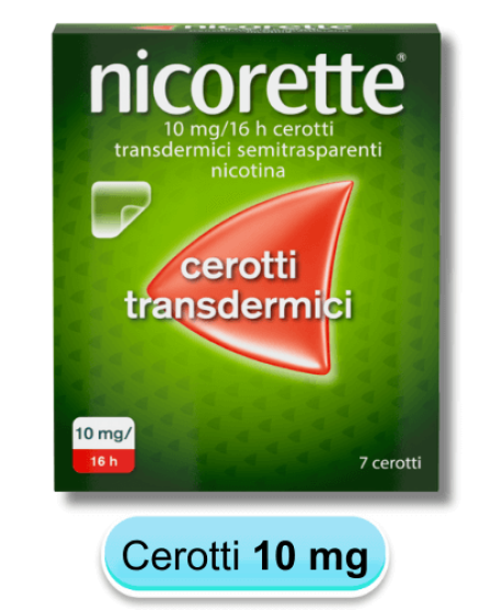 Nicorette 7 Cerotti Transdermici 10 Mg per 16 Ore (Originali - Lunga Scadenza)