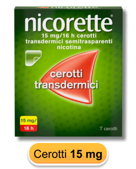 Nicorette 7 Cerotti Transdermici 15 Mg per 16 Ore (Originali - Lunga Scadenza)