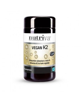 Nutriva Vegan K2 30 Compresse (Nuovo - Lunghissima Scadenza)