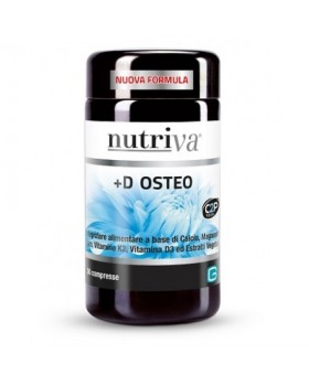 Nutriva D+ Osteo 60 Compresse (Nuovo - Lunghissima Scadenza)