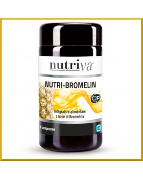 Nutriva Nutri Bromelin 30 Compresse (Nuovo - Lunghissima Scadenza)