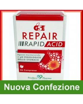 Gse Repair Rapid Acid 36 Compresse [Lunghissima Scadenza - Nuova Confezione]