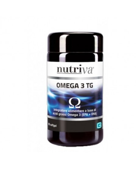 Nutriva Omega 3 Tg 90 Softgel (Nuovo - Lunghissima Scadenza)