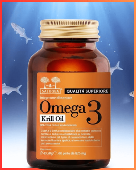 Omega 3 Krill Oil 60 Perle (Lunga Scadenza)