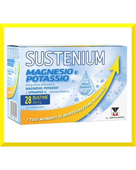 Sustenium Magnesio e Potassio 28 Bustine Promo