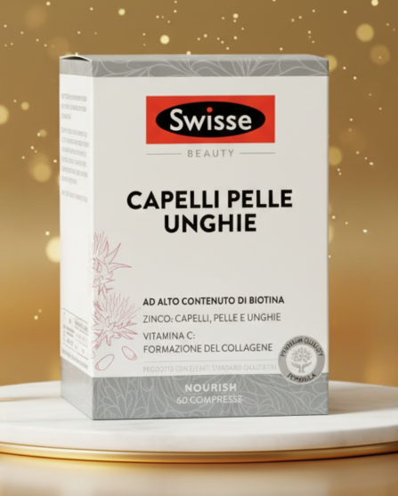 Swisse Capelli Pelle Unghie 60 Compresse (Lunga Scadenza)