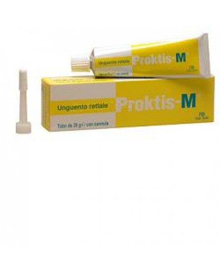 Proktis-M Plus Unguento Rettale 30G+Cannula