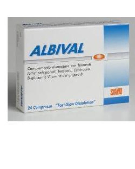 ALBIVAL SIMBIOTICO 24CPR