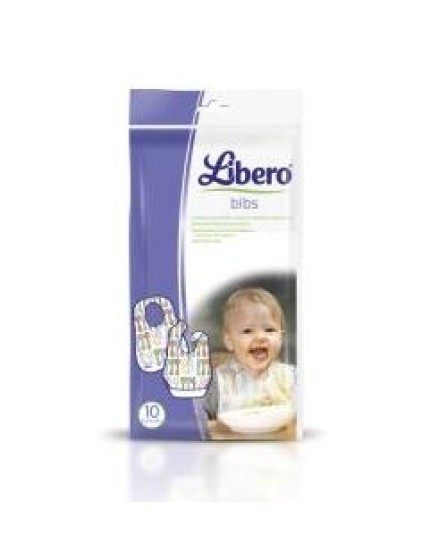 Libero Easy Meal Bavaglini Monouso 10 Pezzi