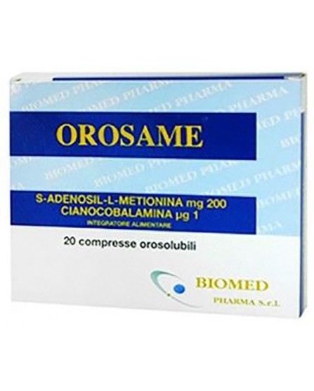 OROSAME 20CPR 44,6G