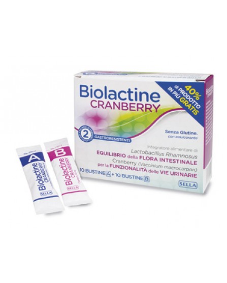 BIOLACTINE CRANBERRY 10+10BUST