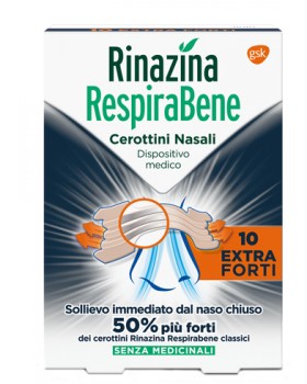 Rinazina Respirabene Cerottini NasaliExtra Forti