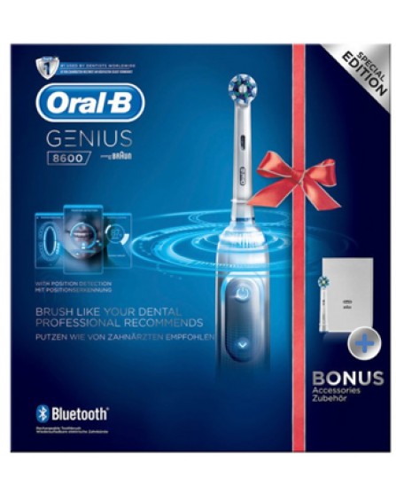 ORALB POWER GENIUS 8600 SILVER