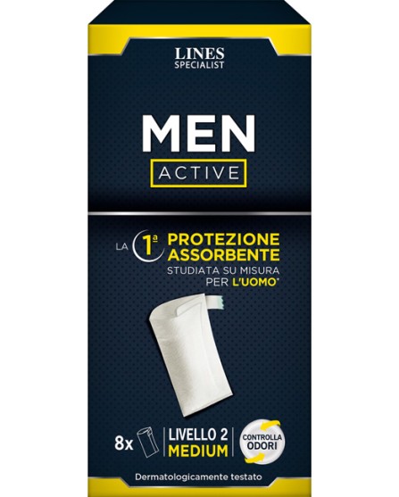 Lines Specialist Men Active Livello 2 8 Pezzi