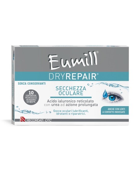EUMILL DRYREPAIR GTT OCUL 10PZ