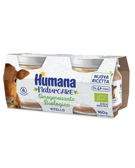 HUMANA OMOG VITELLO BIO 2X80G