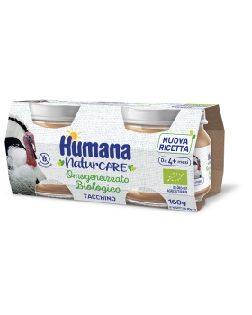 HUMANA OMOG TACCHINO BIO 2X80G