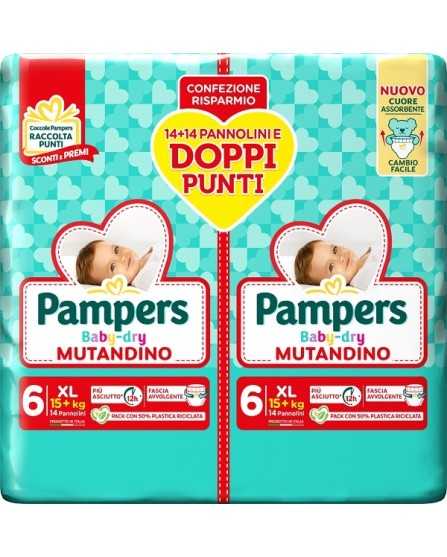 PAMPERS BD MUT DUO DWCT XL28PZ