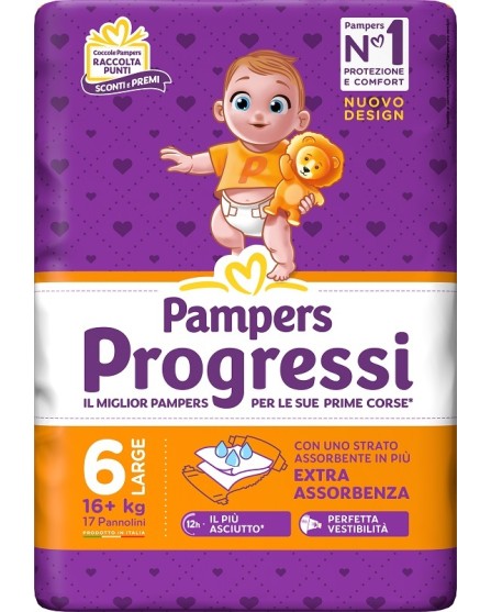 PAMPERS PROG XL 17PZ