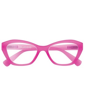 GLASSIO S CLARA OCCH PINK +2,5