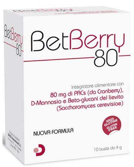 BETBERRY 80 10 BUSTE