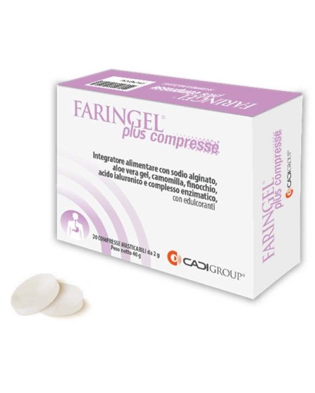 FARINGEL PLUS 20CPR MASTIC