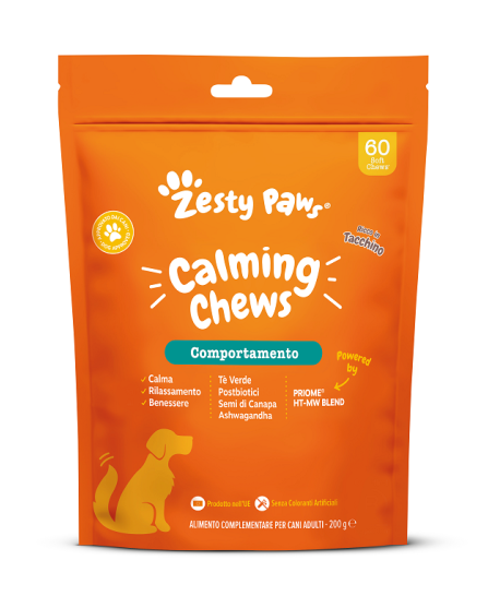 ZESTY PAWS CALMING 60CHEWS TUR