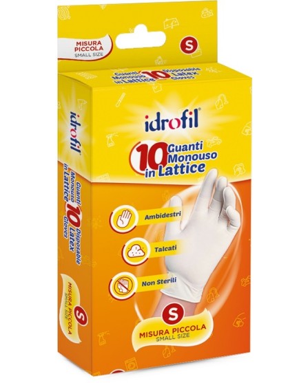 GUANTI IN VINILE S 10PZ