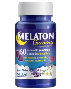 Melaton Gummy 60 Caramelle Gommose