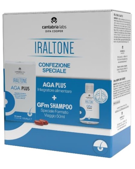 AGA PLUS 60CPS+GFM SH 50ML IRA