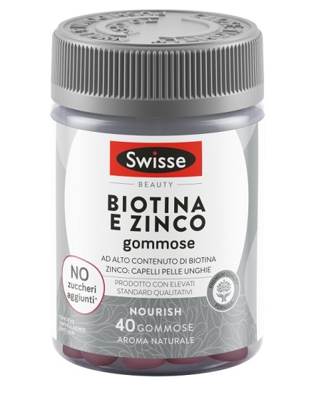 SWISSE BIOTINA+ZINCO 40GUMM