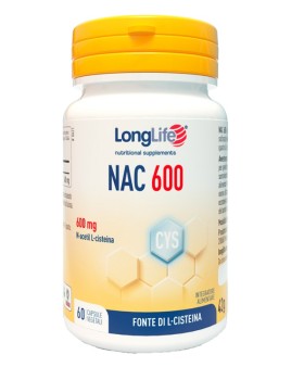 LONGLIFE NAC 600MG 60CPS