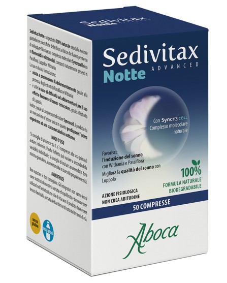 SEDIVITAX NOTTE ADVANCED 50CPR