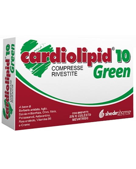CARDIOLIPID 10 GREEN 30CPR RIV CARDIOLIPID 10 GREEN 30CPR RIV