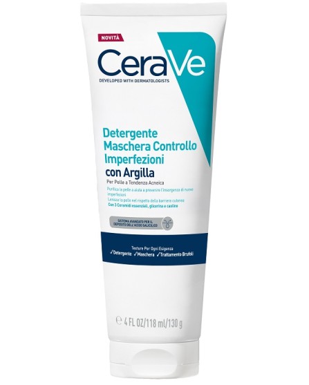 CERAVE DETERGENTE MASCHERA IMP
