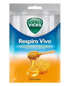 VICKS RESPIRO VIVO CARAM MIELE
