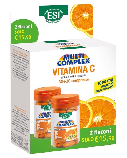 ESI VITAMINA C PURA 1000 60CPR ESI VITAMINA C PURA 1000 60CPR